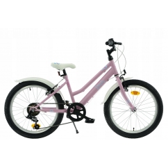 Rower Dziecięcy 20 Kands Doris ST biały rama 12-cali