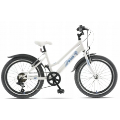 Rower Dziecięcy 20 Kands Doris ST biały rama 12-cali
